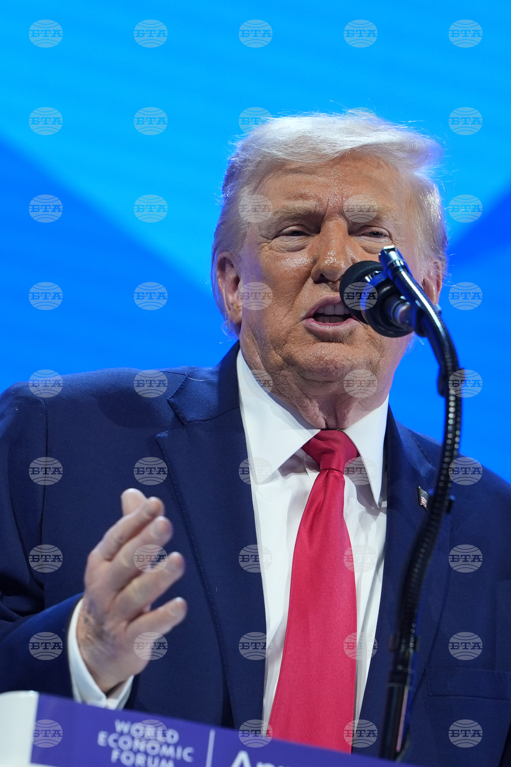 Switzerland Davos Trump