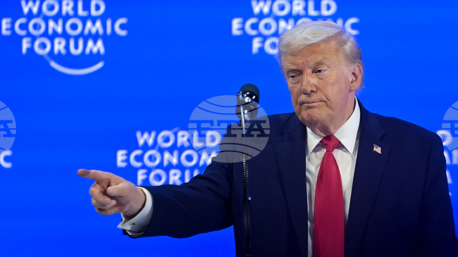 НАТО трябва да позволи на САЩ да вземат Гренландия, каза Тръмп в Давос, но уточни, че но той няма да използва сила