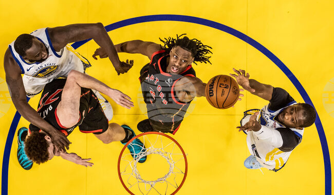 APTOPIX Raptors Warriors Basketball