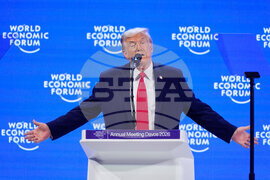 Switzerland Davos Trump