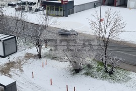 Република Северна Македония - Скопие - сняг