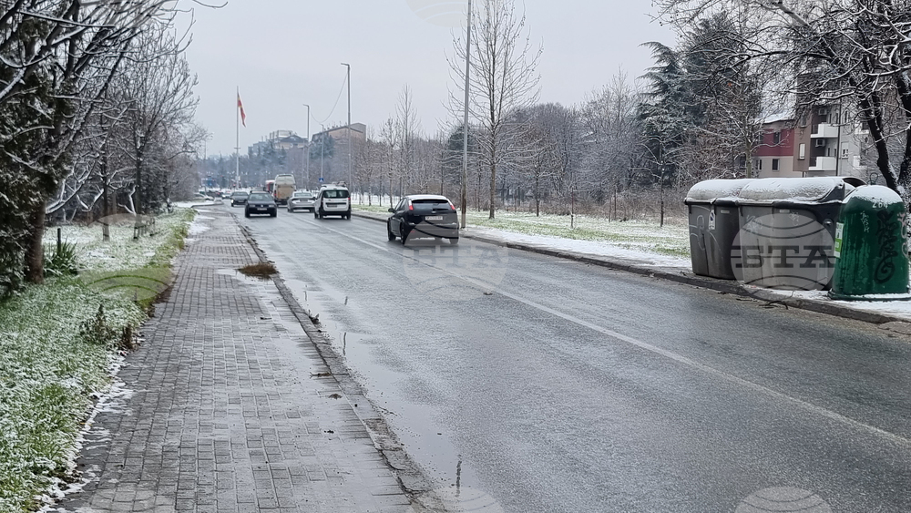 Република Северна Македония - Скопие - сняг