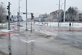 Република Северна Македония - Скопие - сняг