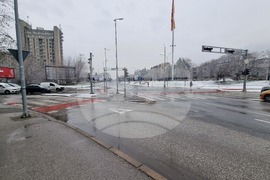 Република Северна Македония - Скопие - сняг