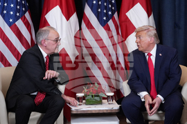 Switzerland Davos Trump