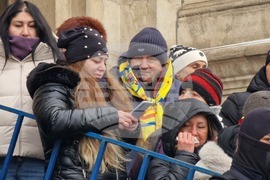 Румъния - Калин Джорджеску - симпатизанти - подкрепа