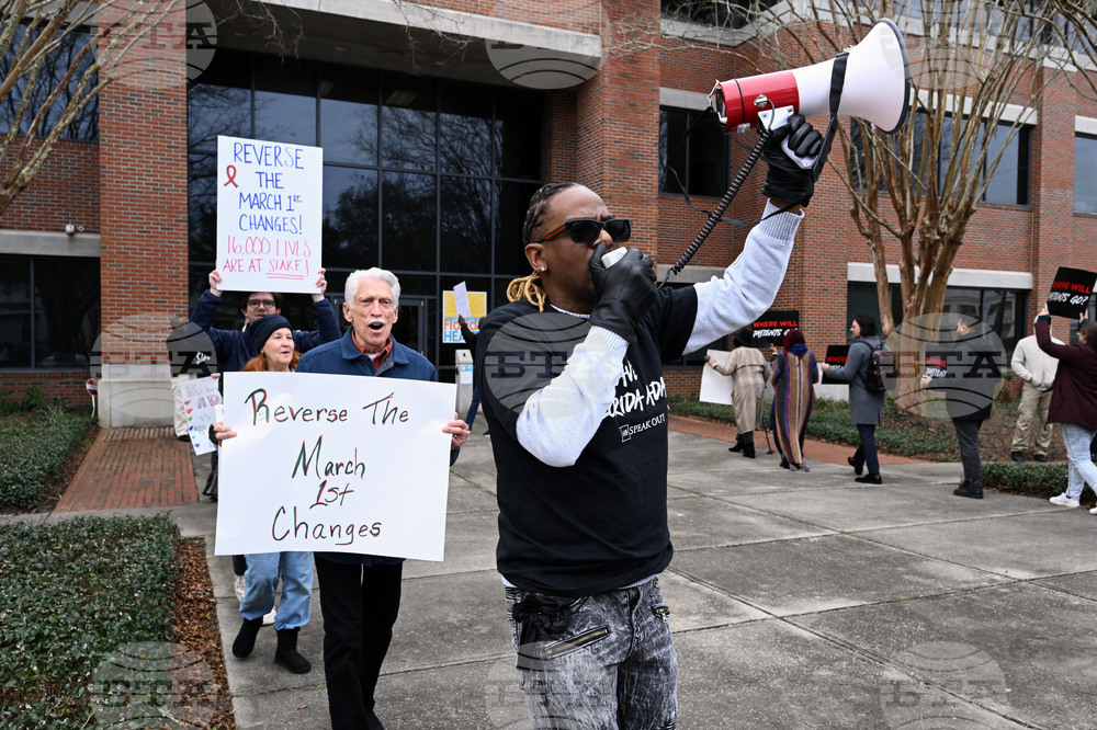 AHF ADAP Rally in Tallahassee, FL