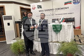 Пакистан - БТА и националната новинарска агенция на Пакистан АПП подписаха договор за обмяна на новини