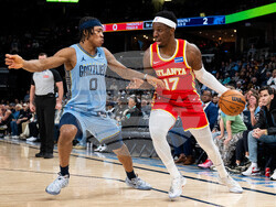 Hawks Grizzlies Basketball