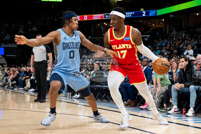 Hawks Grizzlies Basketball