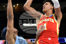 Hawks Grizzlies Basketball