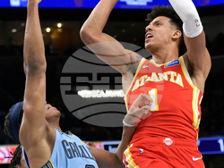 Hawks Grizzlies Basketball