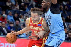 Hawks Grizzlies Basketball