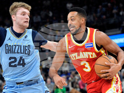 Hawks Grizzlies Basketball