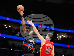 Pistons Pelicans Basketball