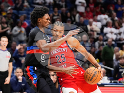 Pistons Pelicans Basketball