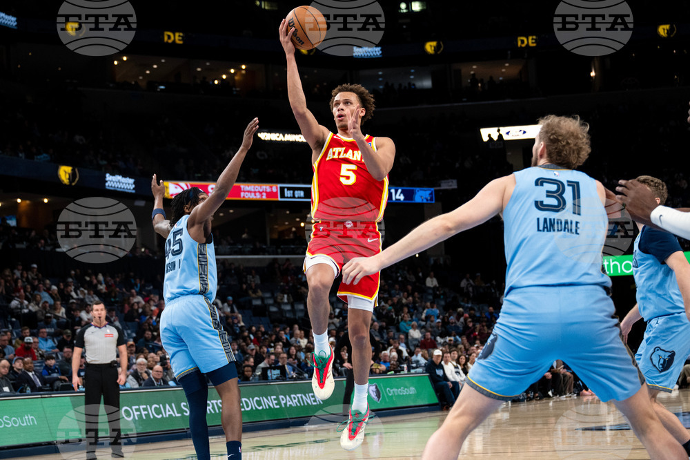 Hawks Grizzlies Basketball