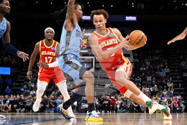 Hawks Grizzlies Basketball