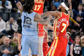 Hawks Grizzlies Basketball