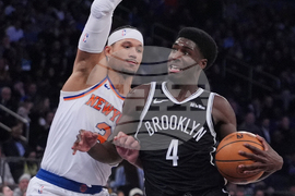 Nets Knicks Basketball