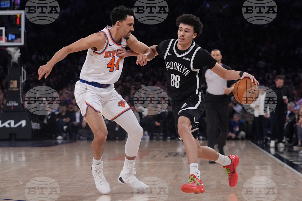 Nets Knicks Basketball