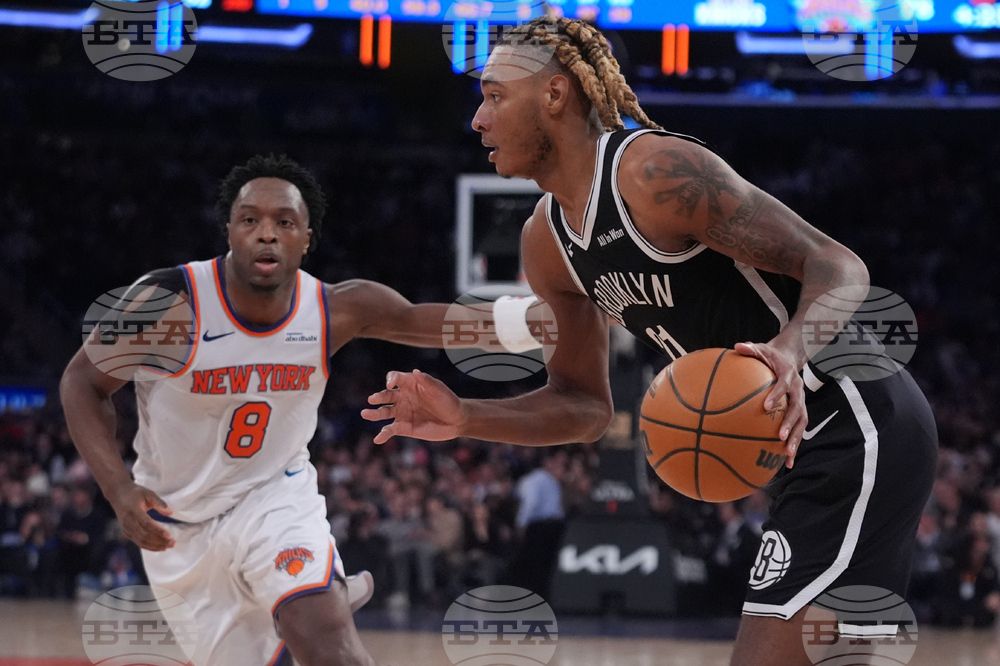 Nets Knicks Basketball