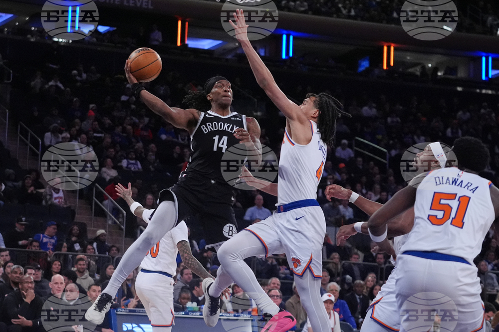 Nets Knicks Basketball