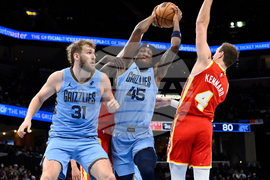 Hawks Grizzlies Basketball