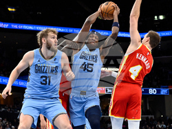 Hawks Grizzlies Basketball