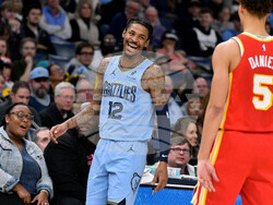 Hawks Grizzlies Basketball