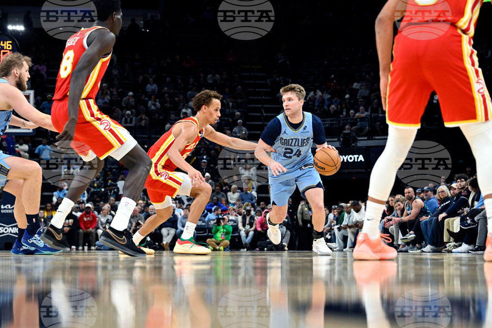 Hawks Grizzlies Basketball