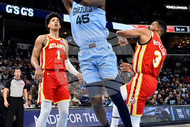 Hawks Grizzlies Basketball