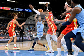 Hawks Grizzlies Basketball