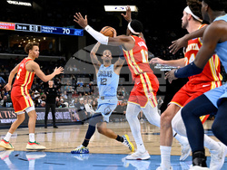 Hawks Grizzlies Basketball