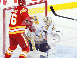 Penguins Flames Hockey