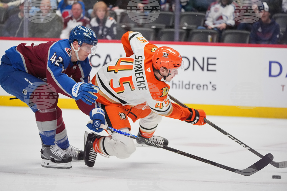 Ducks Avalanche Hockey