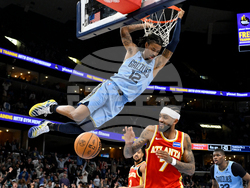 Hawks Grizzlies Basketball