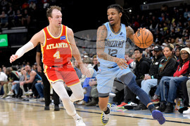 Hawks Grizzlies Basketball