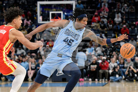 Hawks Grizzlies Basketball