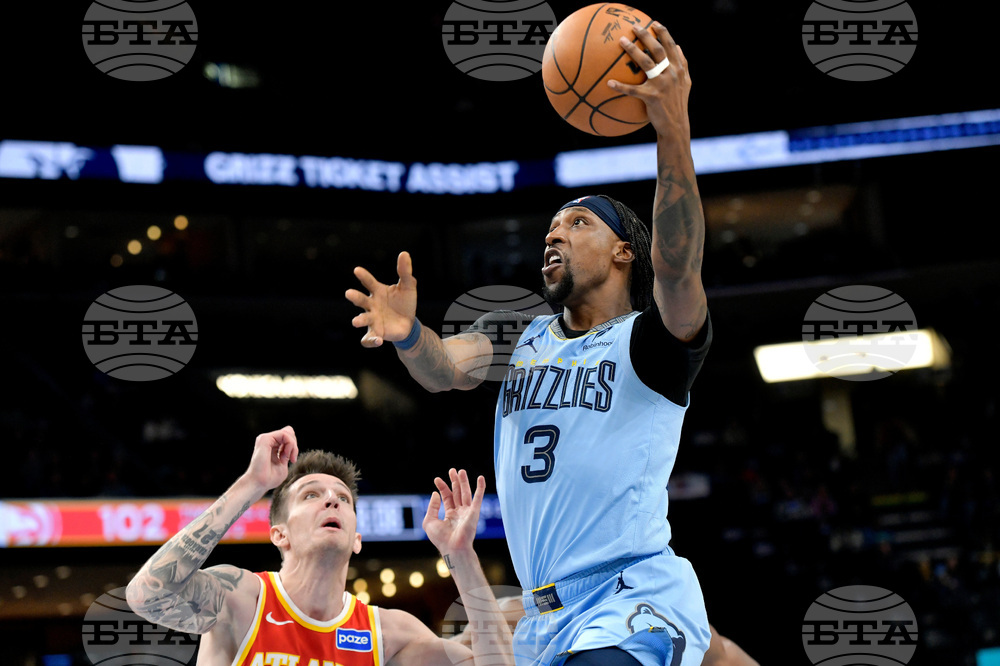 Hawks Grizzlies Basketball