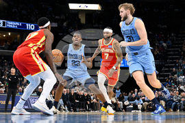 Hawks Grizzlies Basketball