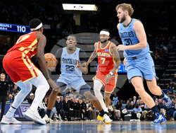 Hawks Grizzlies Basketball