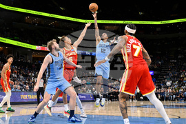 Hawks Grizzlies Basketball