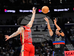 Pistons Pelicans Basketball