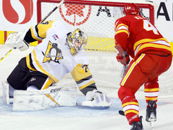 Penguins Flames Hockey