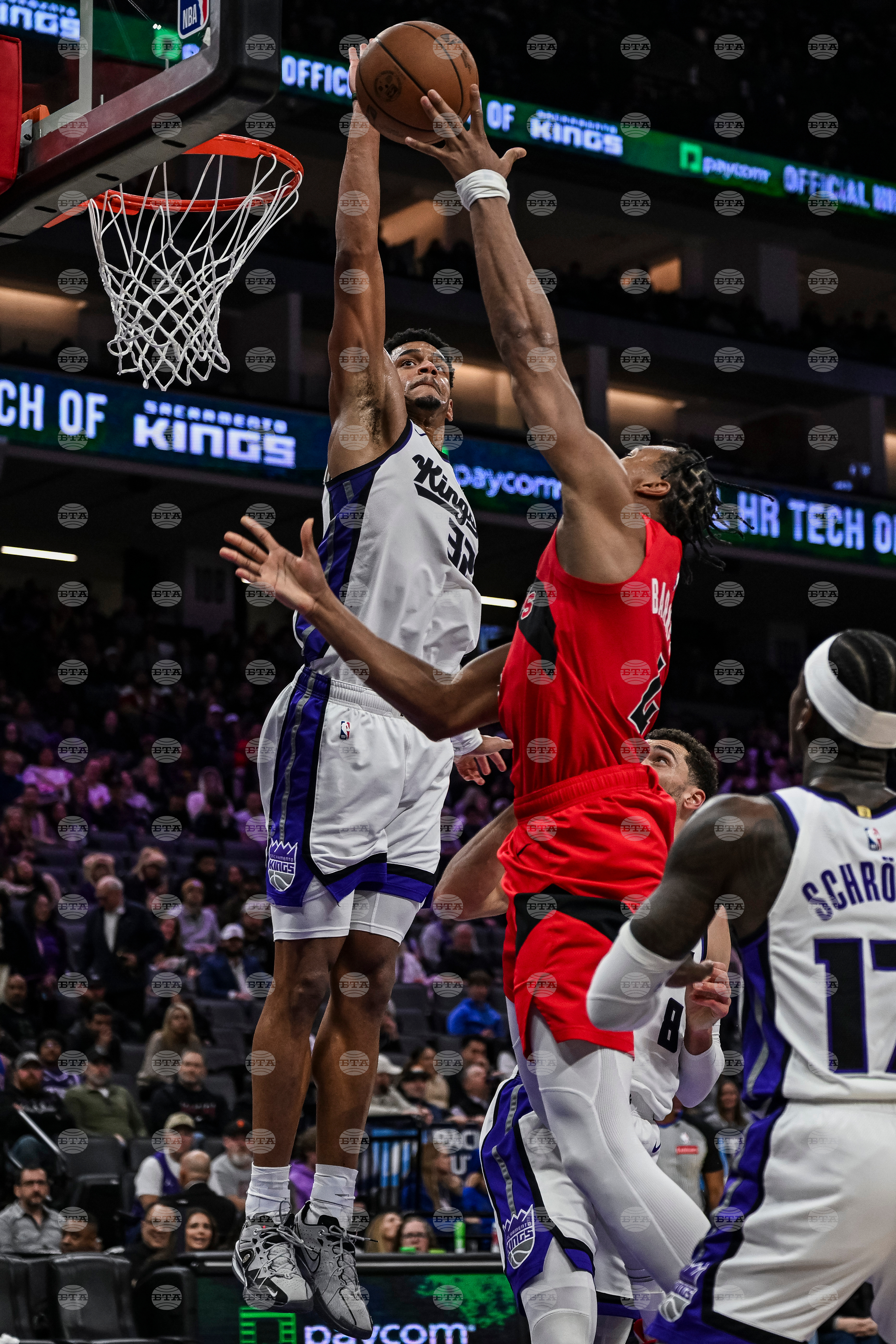 Raptors Kings Basketball