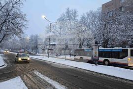 Кърджали - зимна обстановка