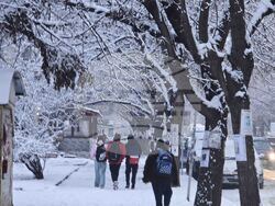 Кърджали - зимна обстановка