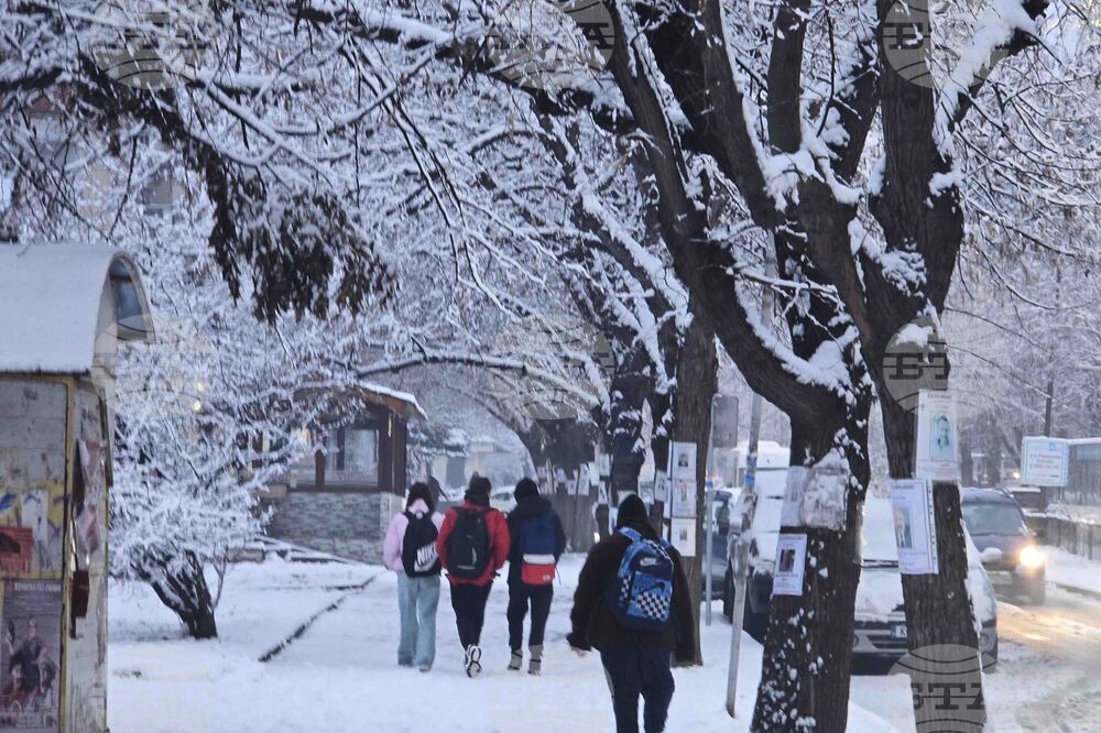 Кърджали - зимна обстановка