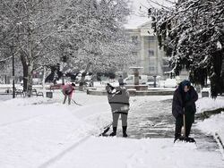Кърджали - зимна обстановка